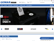 Tablet Screenshot of gemarlumitec.fr
